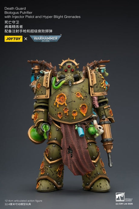 Joy Toy (CN) Warhammer 40,000 Death Guard Biologus Putrifier Actionfigur
