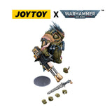 Joy Toy (CN) Warhammer 40,000 Death Guard Blightlord Terminator 1 with Reaper Autocannon and Bubotic Blades Actionfigur
