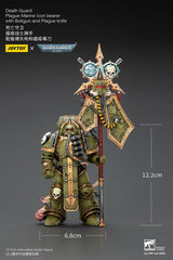 Joy Toy (CN) Warhammer 40,000 Death Guard Plague Marine Icon bearer with Boltgun and Plague knife Actionfigur