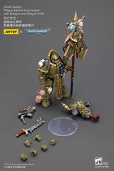 Joy Toy (CN) Warhammer 40,000 Death Guard Plague Marine Icon bearer with Boltgun and Plague knife Actionfigur
