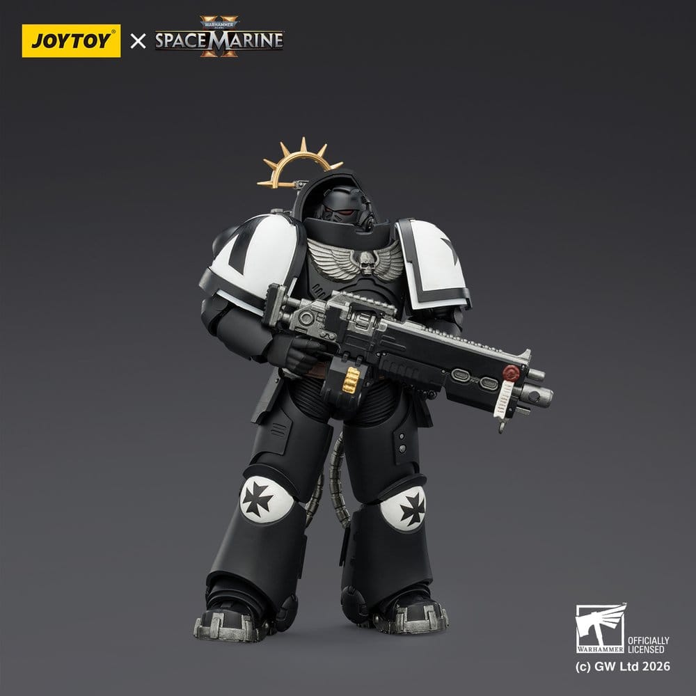Joy Toy (CN) Warhammer 40,000 Game Edition Black Templars Heavy Intercessor Actionfigur