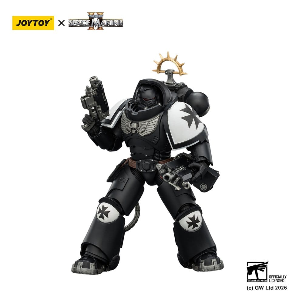 Joy Toy (CN) Warhammer 40,000 Game Edition Black Templars Heavy Intercessor Actionfigur