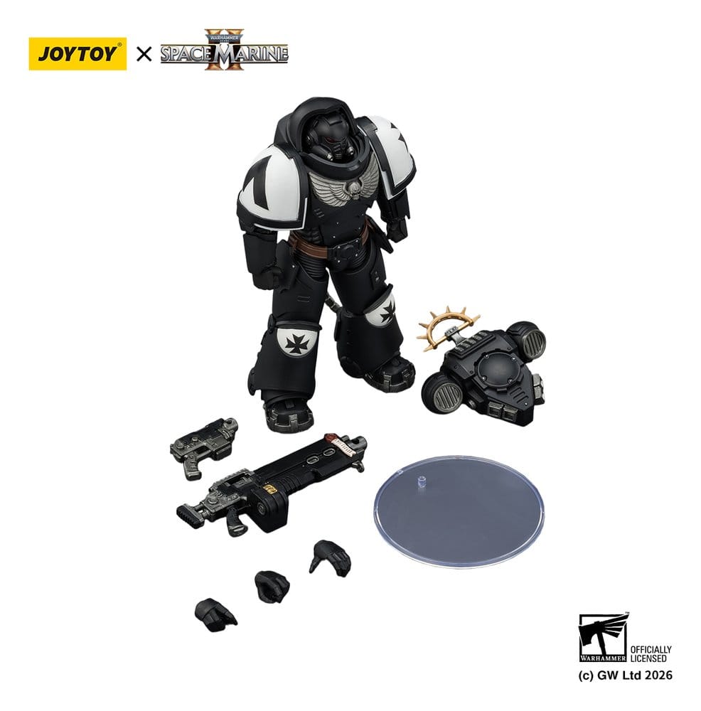 Joy Toy (CN) Warhammer 40,000 Game Edition Black Templars Heavy Intercessor Actionfigur