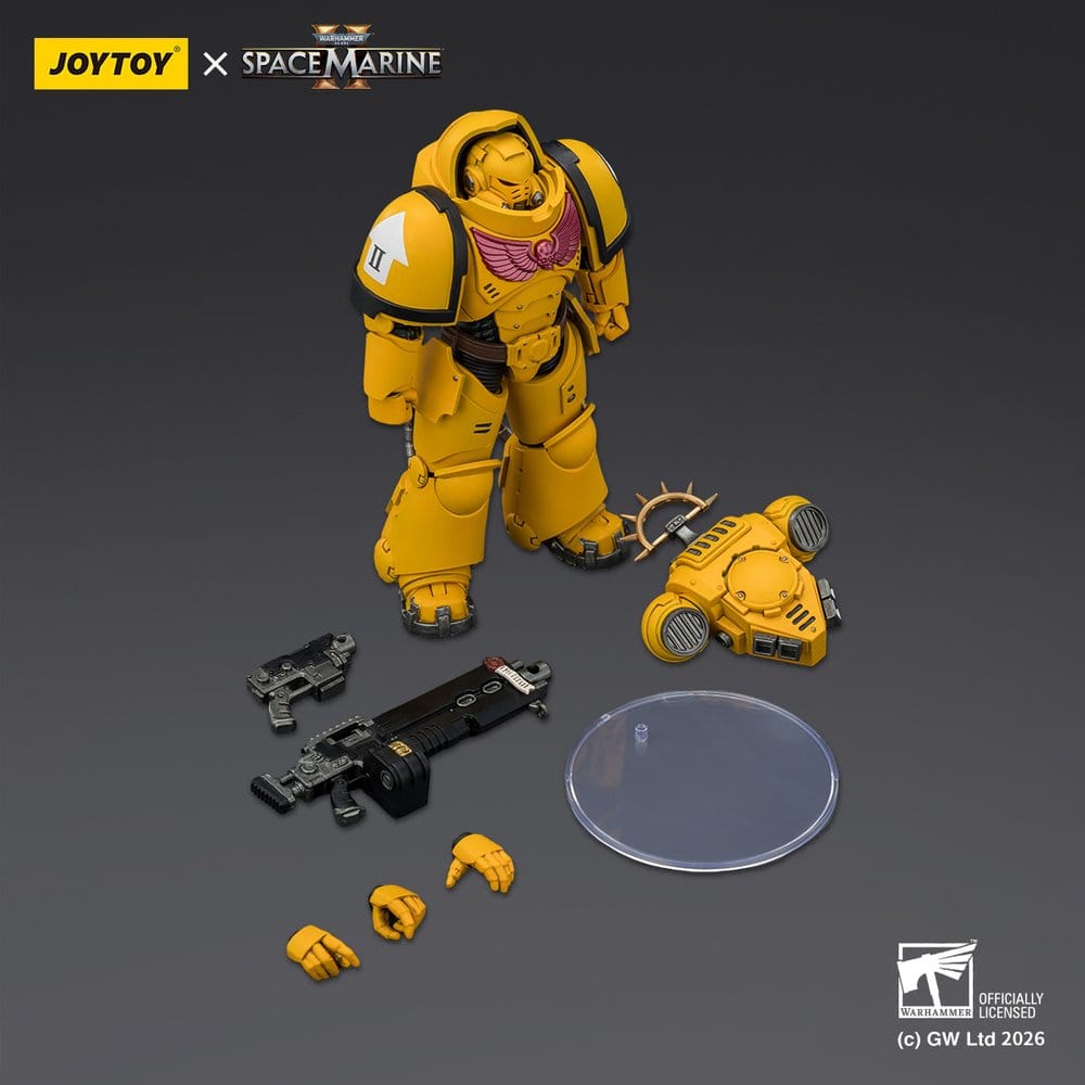Joy Toy (CN) Warhammer 40,000 Game Edition Imperial Fists Heavy Intercessor Actionfigur