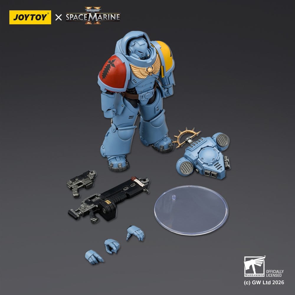 Joy Toy (CN) Warhammer 40,000 Game Edition Space Wolves Heavy Intercessor Actionfigur