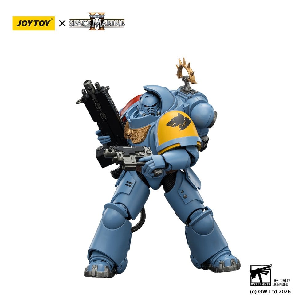 Joy Toy (CN) Warhammer 40,000 Game Edition Space Wolves Heavy Intercessor Actionfigur