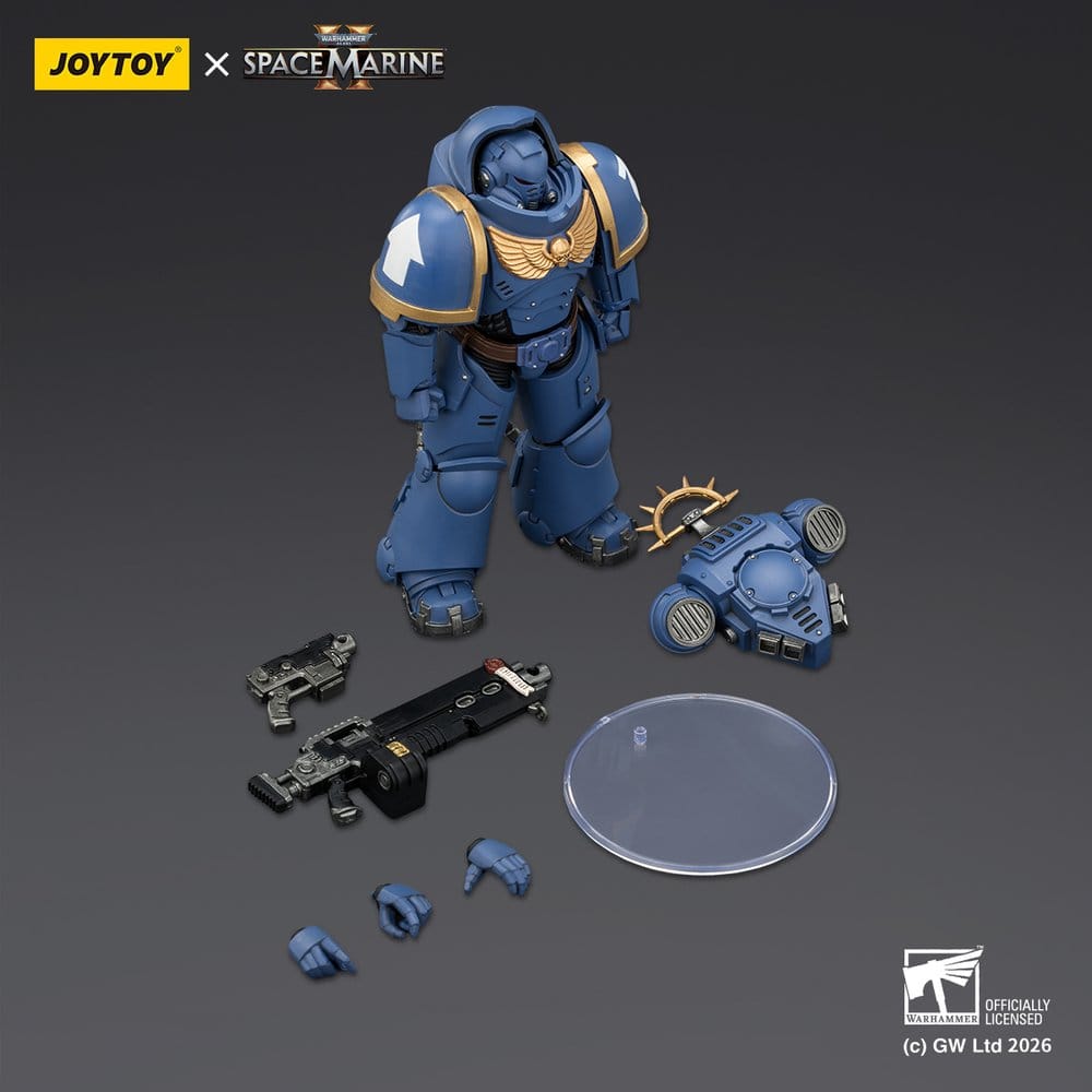 Joy Toy (CN) Warhammer 40,000 Game Edition Ultramarines Heavy Intercessor Actionfigur