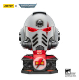 Joy Toy (CN) Warhammer 40,000 Helm mit Display-Ständer White Scars MkX