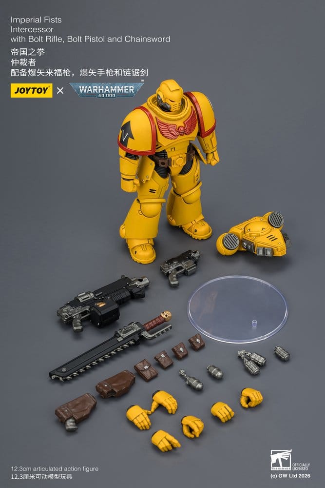 Joy Toy (CN) Warhammer 40,000 Imperial Fists Intercessor Actionfigur