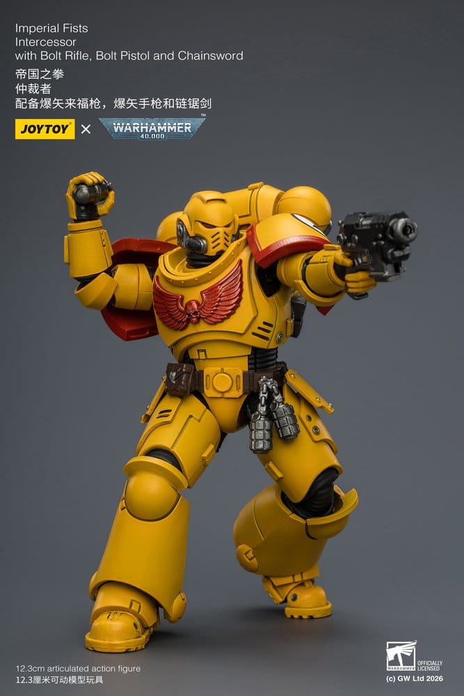 Joy Toy (CN) Warhammer 40,000 Imperial Fists Intercessor Actionfigur