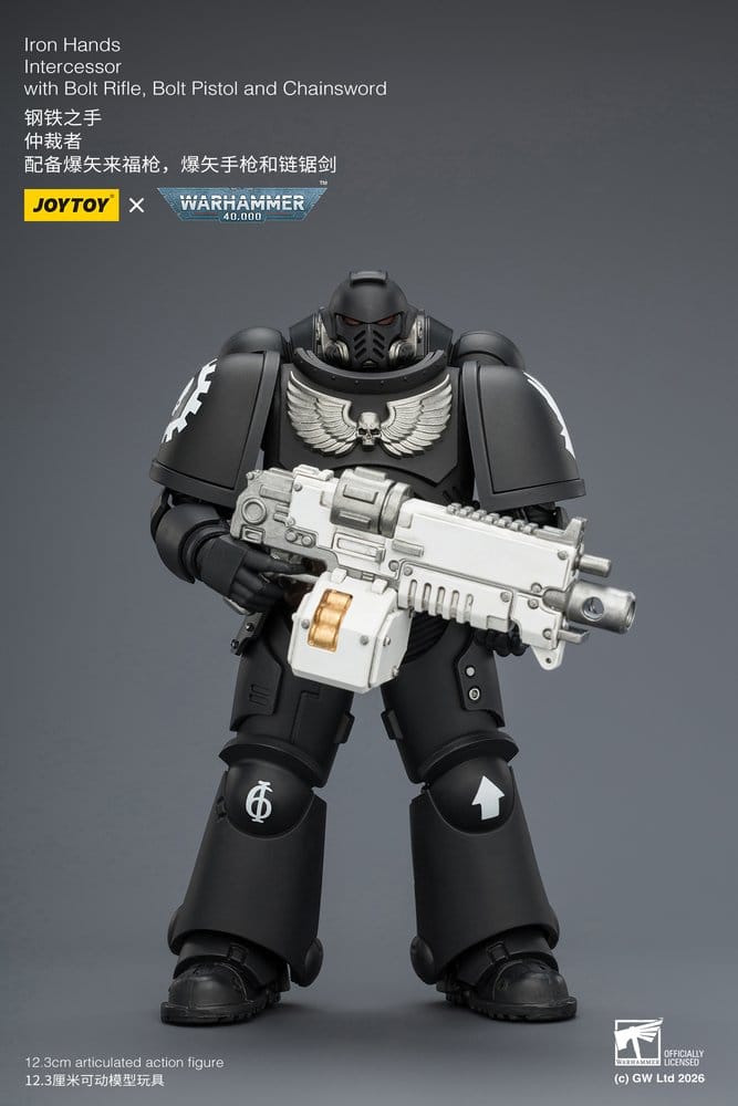 Joy Toy (CN) Warhammer 40,000 Iron Hands Intercessor Actionfigur