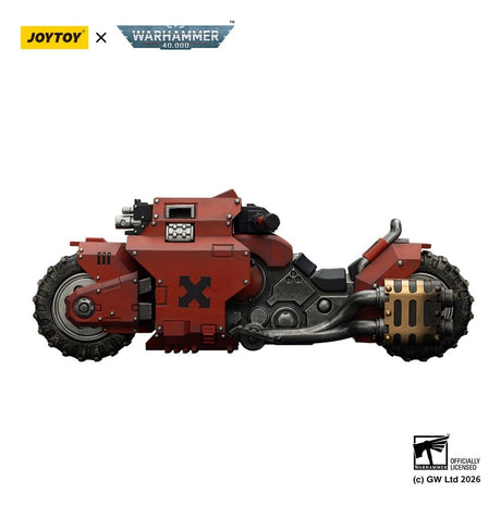 Joy Toy (CN) Warhammer 40,000 Raider-pattern Combat Bike Blood Angels with twin-linked bolt rifles