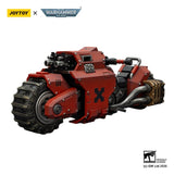 Joy Toy (CN) Warhammer 40,000 Raider-pattern Combat Bike Blood Angels with twin-linked bolt rifles