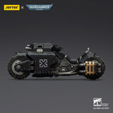 Joy Toy (CN) Warhammer 40,000 Raider-pattern Combat Bike Raven Guard with twin-linked bolt rifles