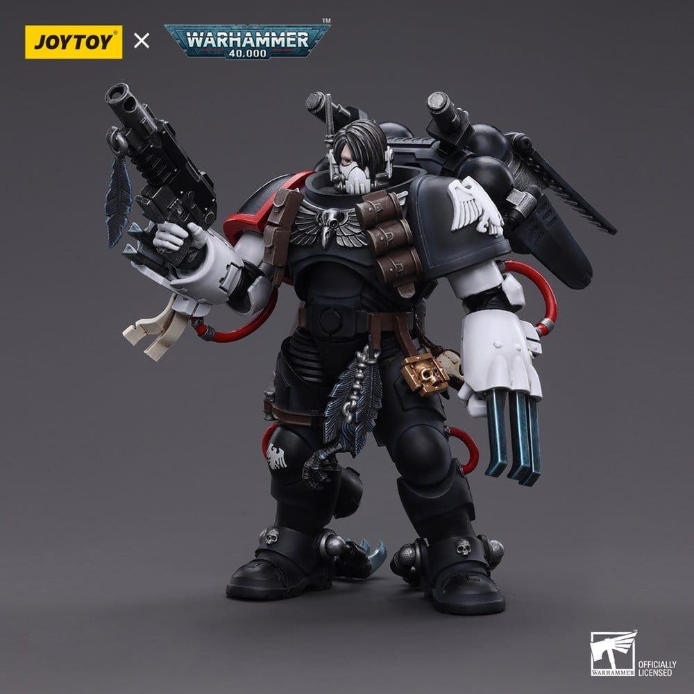 Joy Toy (CN) Warhammer 40,000 Raven Guard Chapter Master Kayvaan Shrike Actionfigur