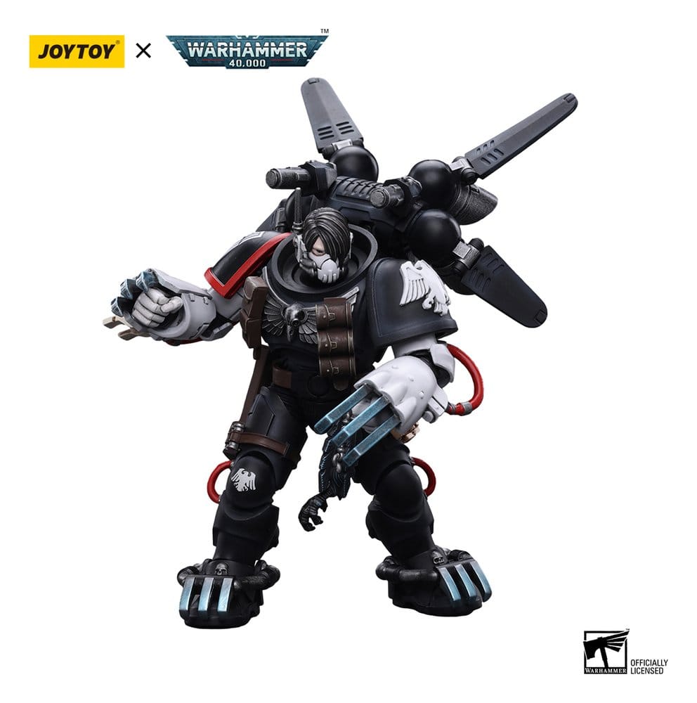 Joy Toy (CN) Warhammer 40,000 Raven Guard Chapter Master Kayvaan Shrike Actionfigur