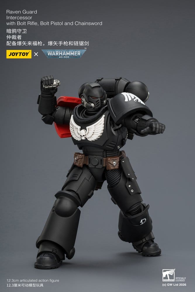 Joy Toy (CN) Warhammer 40,000 Raven Guard Intercessor Actionfigur