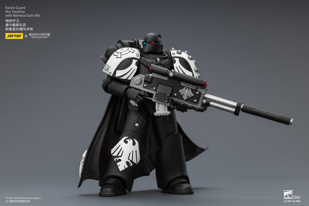 Joy Toy (CN) Warhammer 40,000 Raven Guard Mor Deythan Actionfigur