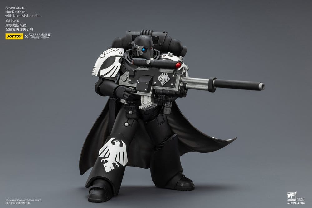 Joy Toy (CN) Warhammer 40,000 Raven Guard Mor Deythan Actionfigur