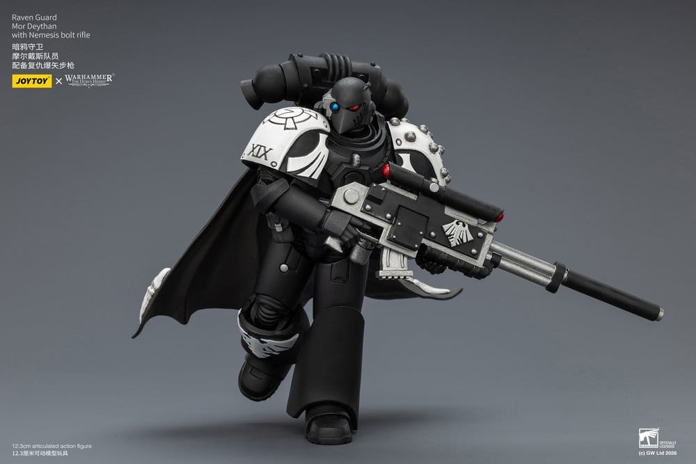 Joy Toy (CN) Warhammer 40,000 Raven Guard Mor Deythan Actionfigur
