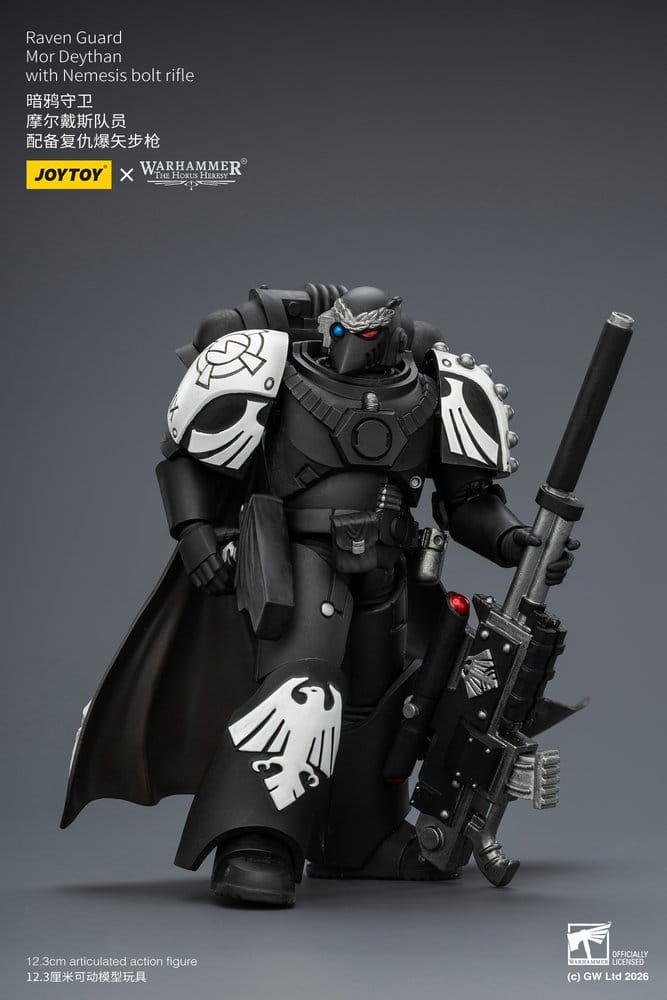 Joy Toy (CN) Warhammer 40,000 Raven Guard Mor Deythan Actionfigur