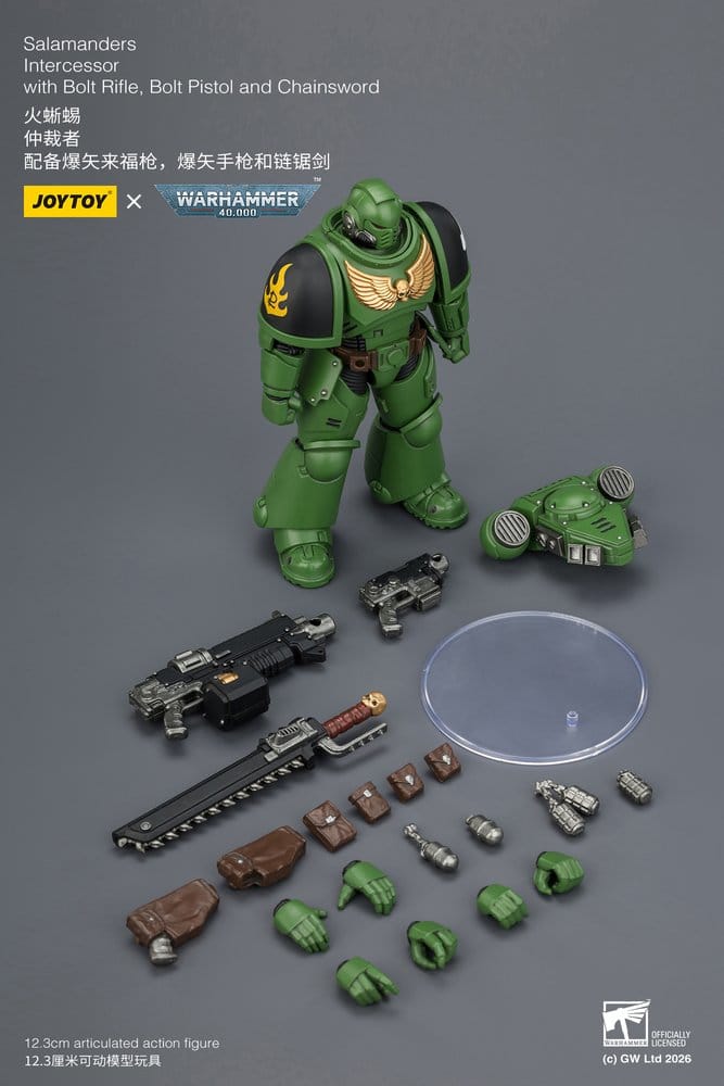Joy Toy (CN) Warhammer 40,000 Salamanders Intercessor Actionfigur