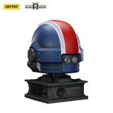 Joy Toy (CN) Warhammer 40,000 Space Marine 2 Ultramarines Lieutenant Titus Helm mit Display-Stand Replik