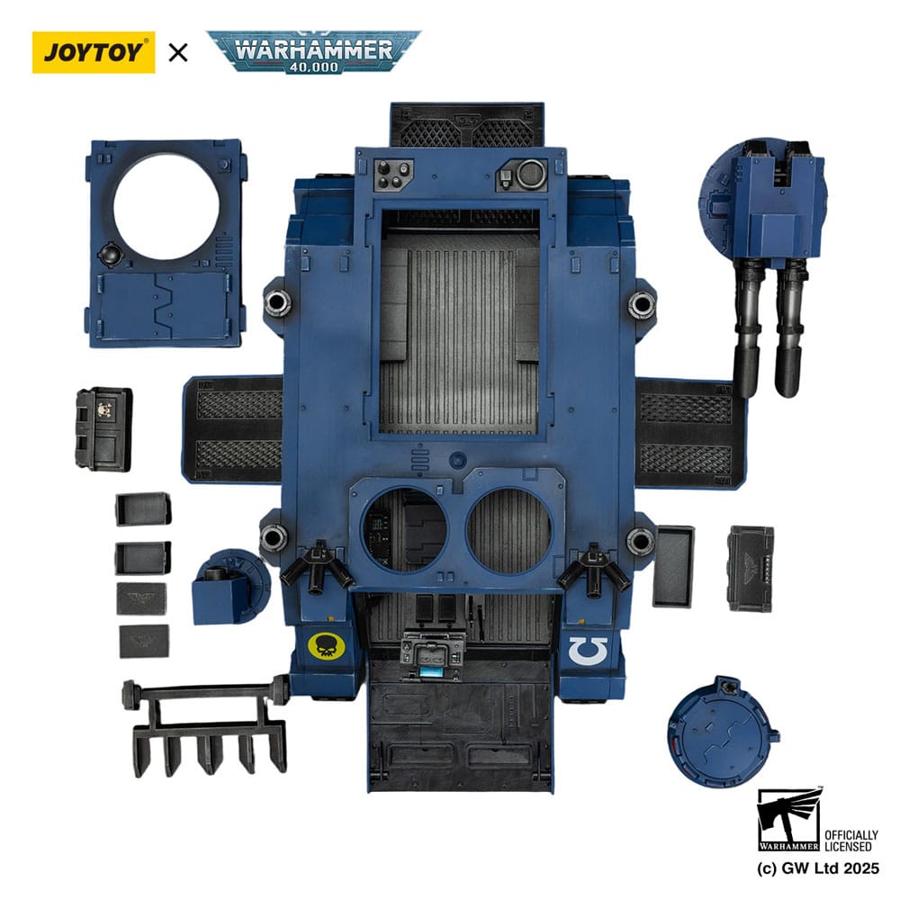 Joy Toy (CN) Warhammer 40,000: Space Marine 2 Ultramarines Razorback with twin lascannon Actionfigur