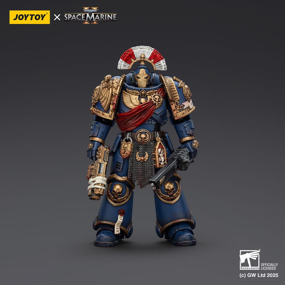 Joy Toy (CN) Warhammer 40,000 Space Marine 2 Ultramarines Relic Secundus Armour Actionfigur