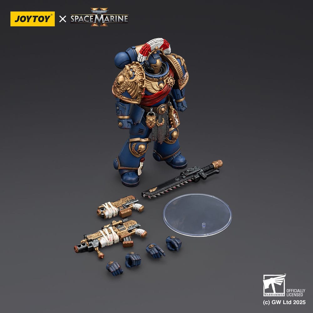 Joy Toy (CN) Warhammer 40,000 Space Marine 2 Ultramarines Relic Secundus Armour Actionfigur