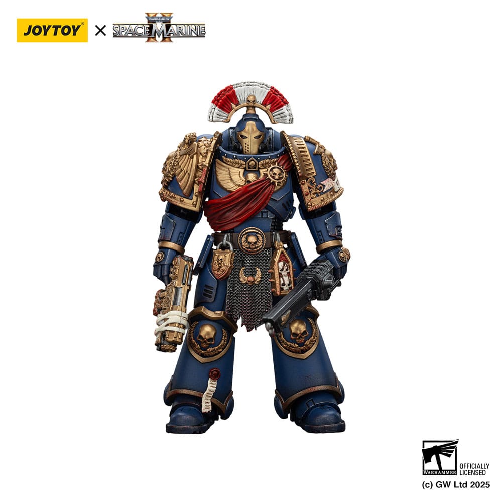 Joy Toy (CN) Warhammer 40,000 Space Marine 2 Ultramarines Relic Secundus Armour Actionfigur