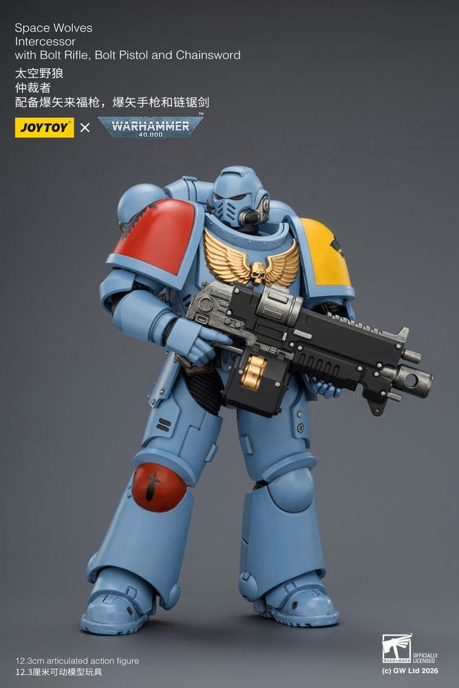 Joy Toy (CN) Warhammer 40,000 Space Wolves Intercessor Actionfigur