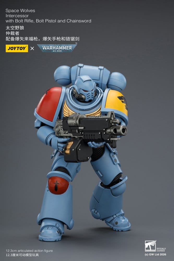 Joy Toy (CN) Warhammer 40,000 Space Wolves Intercessor Actionfigur