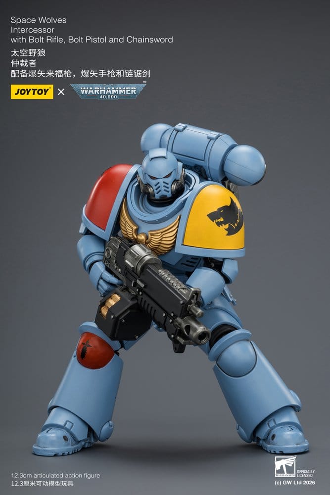 Joy Toy (CN) Warhammer 40,000 Space Wolves Intercessor Actionfigur