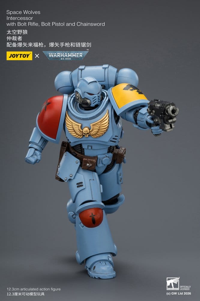 Joy Toy (CN) Warhammer 40,000 Space Wolves Intercessor Actionfigur