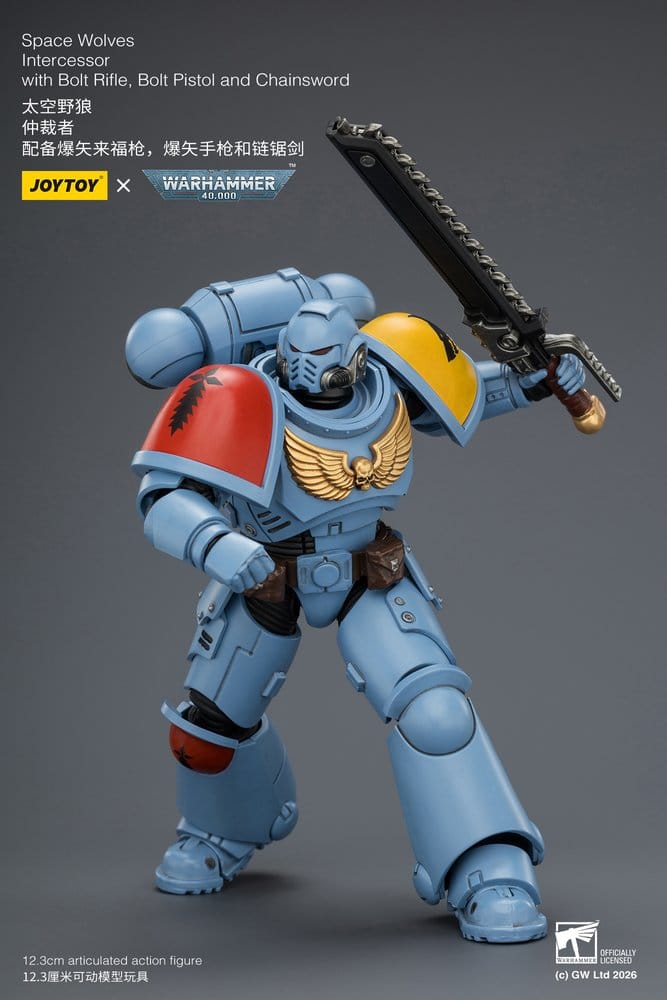 Joy Toy (CN) Warhammer 40,000 Space Wolves Intercessor Actionfigur