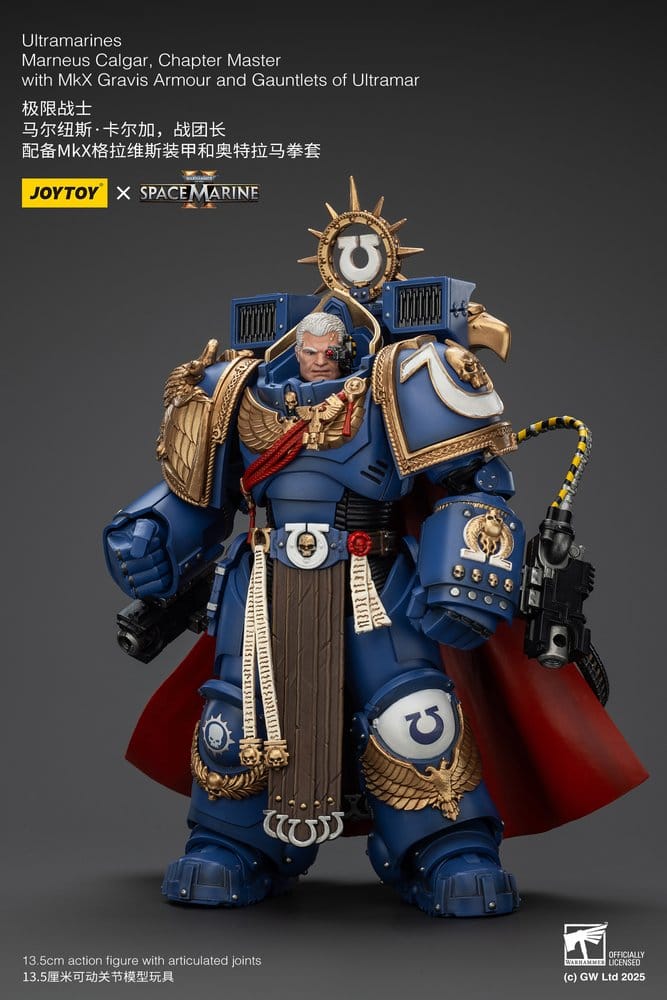 Joy Toy (CN) Warhammer 40,000 Ultramarines Marneus Calgar, Chapter Master Actionfigur