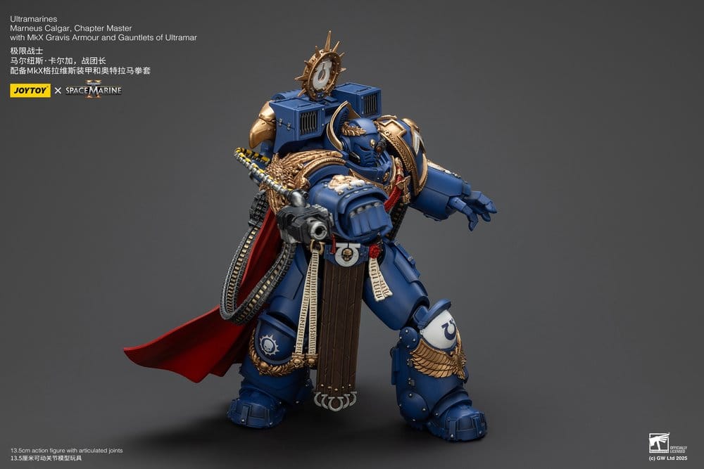 Joy Toy (CN) Warhammer 40,000 Ultramarines Marneus Calgar, Chapter Master Actionfigur