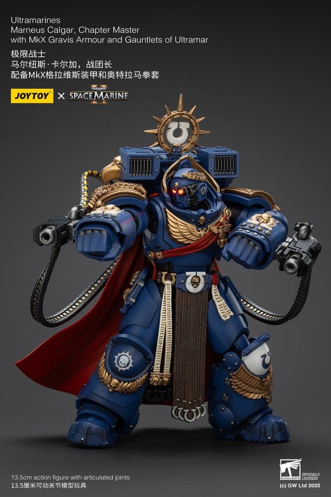 Joy Toy (CN) Warhammer 40,000 Ultramarines Marneus Calgar, Chapter Master Actionfigur