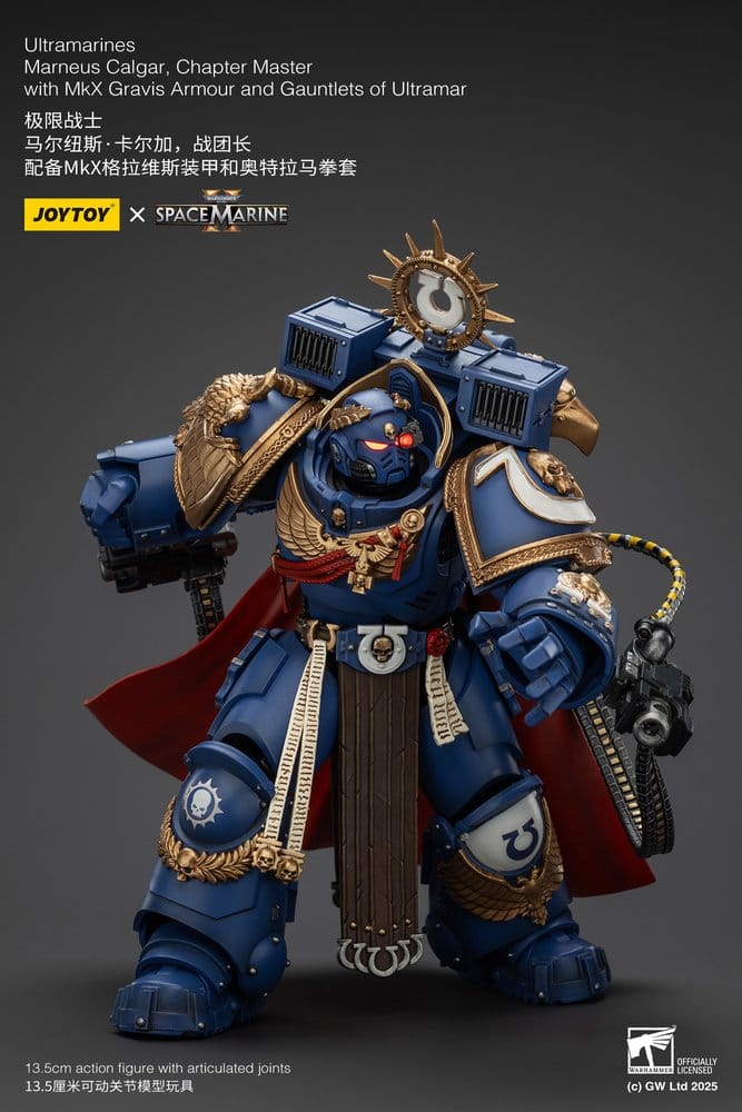 Joy Toy (CN) Warhammer 40,000 Ultramarines Marneus Calgar, Chapter Master Actionfigur