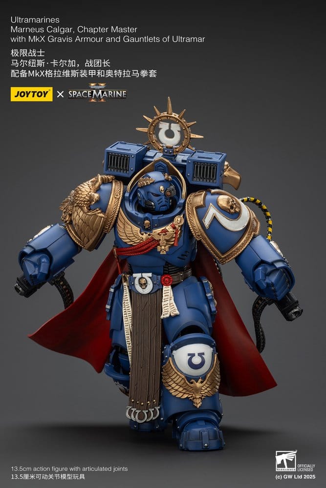 Joy Toy (CN) Warhammer 40,000 Ultramarines Marneus Calgar, Chapter Master Actionfigur