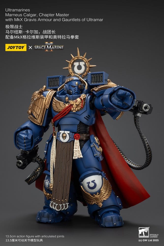 Joy Toy (CN) Warhammer 40,000 Ultramarines Marneus Calgar, Chapter Master Actionfigur