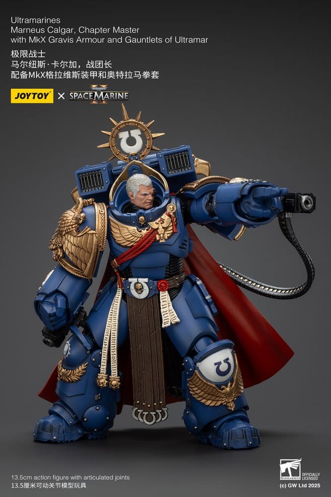 Joy Toy (CN) Warhammer 40,000 Ultramarines Marneus Calgar, Chapter Master Actionfigur