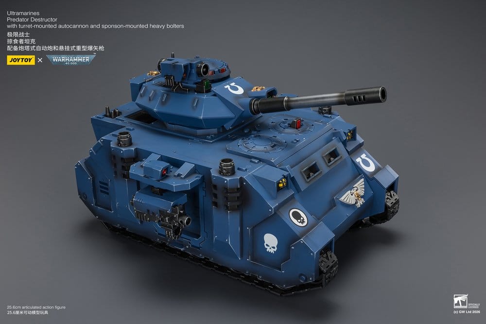 Joy Toy (CN) Warhammer 40,000 Ultramarines Predator Destructor Fahrzeug