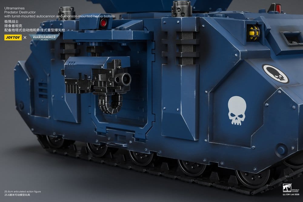 Joy Toy (CN) Warhammer 40,000 Ultramarines Predator Destructor Fahrzeug