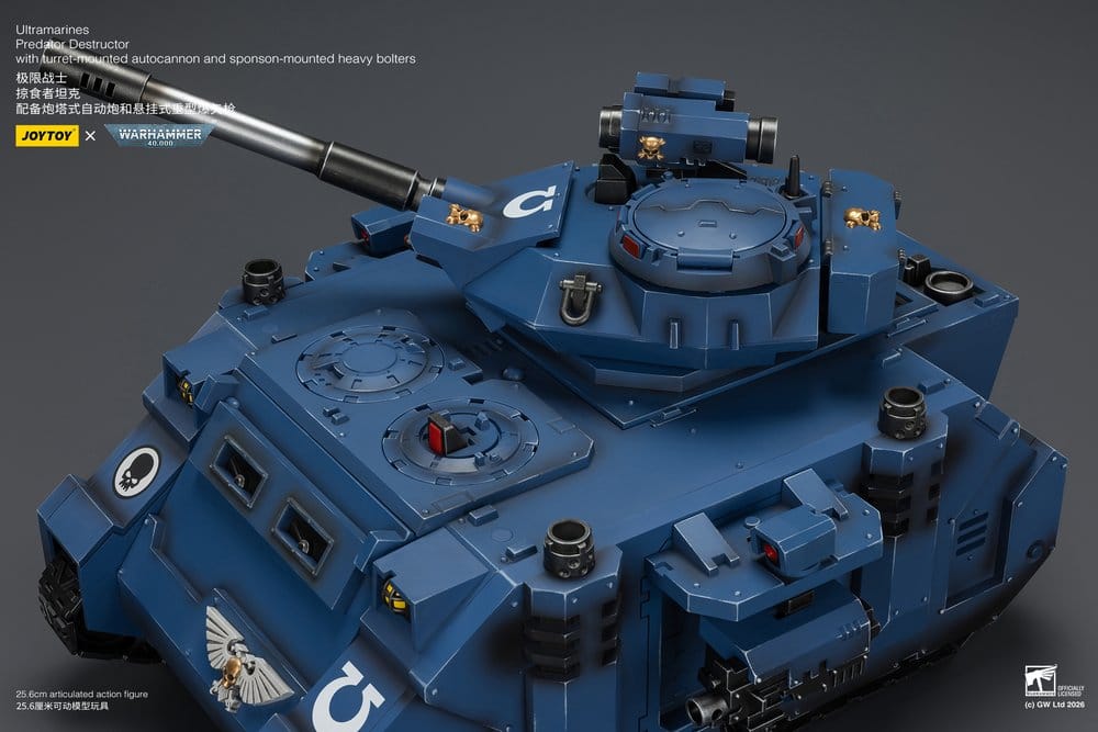 Joy Toy (CN) Warhammer 40,000 Ultramarines Predator Destructor Fahrzeug