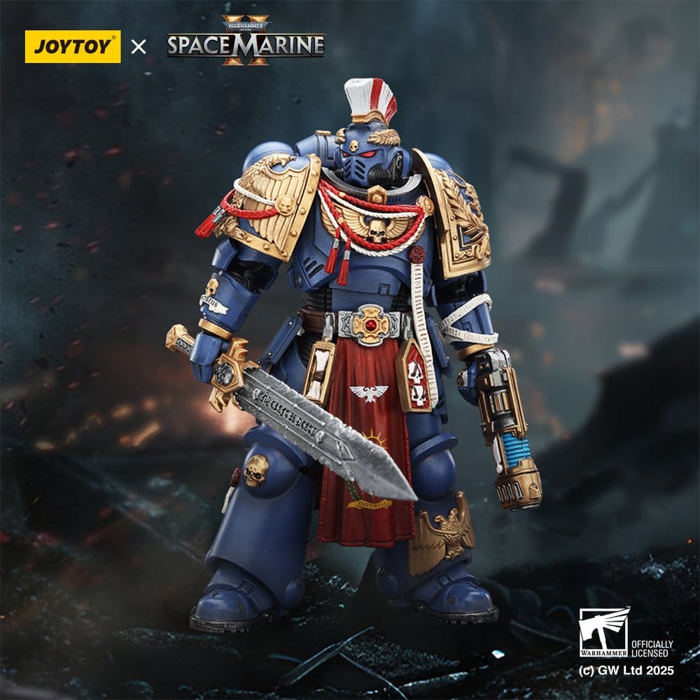 Joy Toy (CN) Warhammer 40,000 Ultramarines Relic Primus Armour Actionfigur