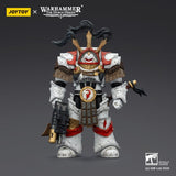 Joy Toy (CN) Warhammer 40,000 White Scars Legion Praetor in Cataphractii Terminator Armour with Cyber Hawk Chogorian