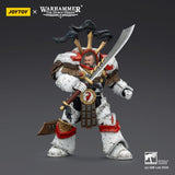 Joy Toy (CN) Warhammer 40,000 White Scars Legion Praetor in Cataphractii Terminator Armour with Cyber Hawk Chogorian