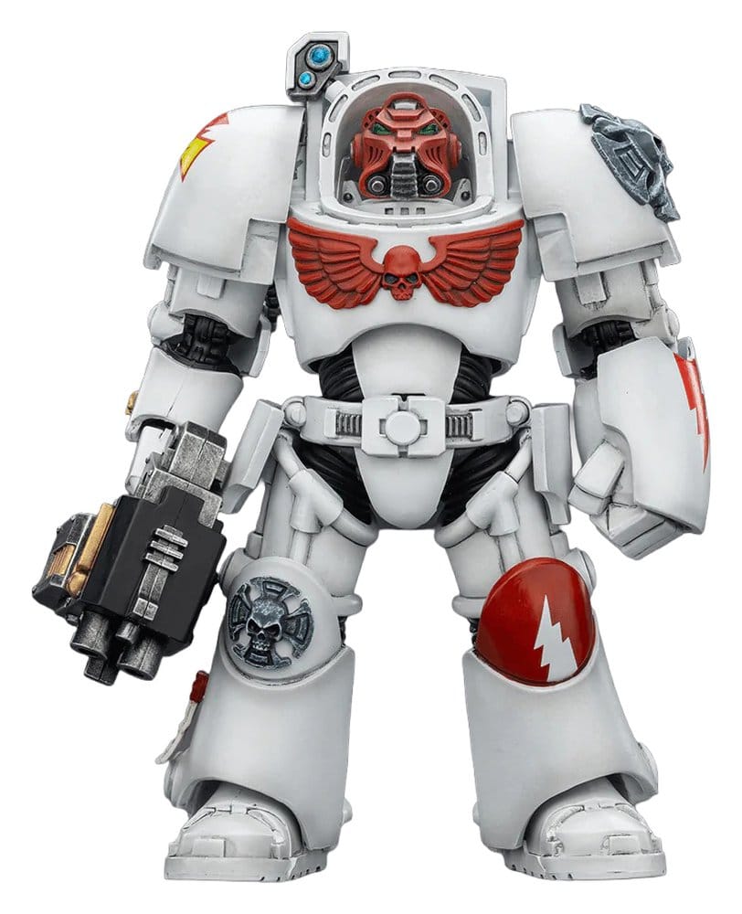 Joy Toy (CN) Warhammer 40,000 White Scars Terminator 2 with Power Fist and Storm Bolter Actionfigur